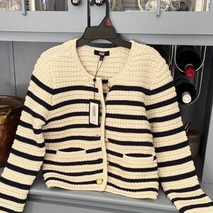 Cropped Oberon Cardigan by Paige. New with tags. Small